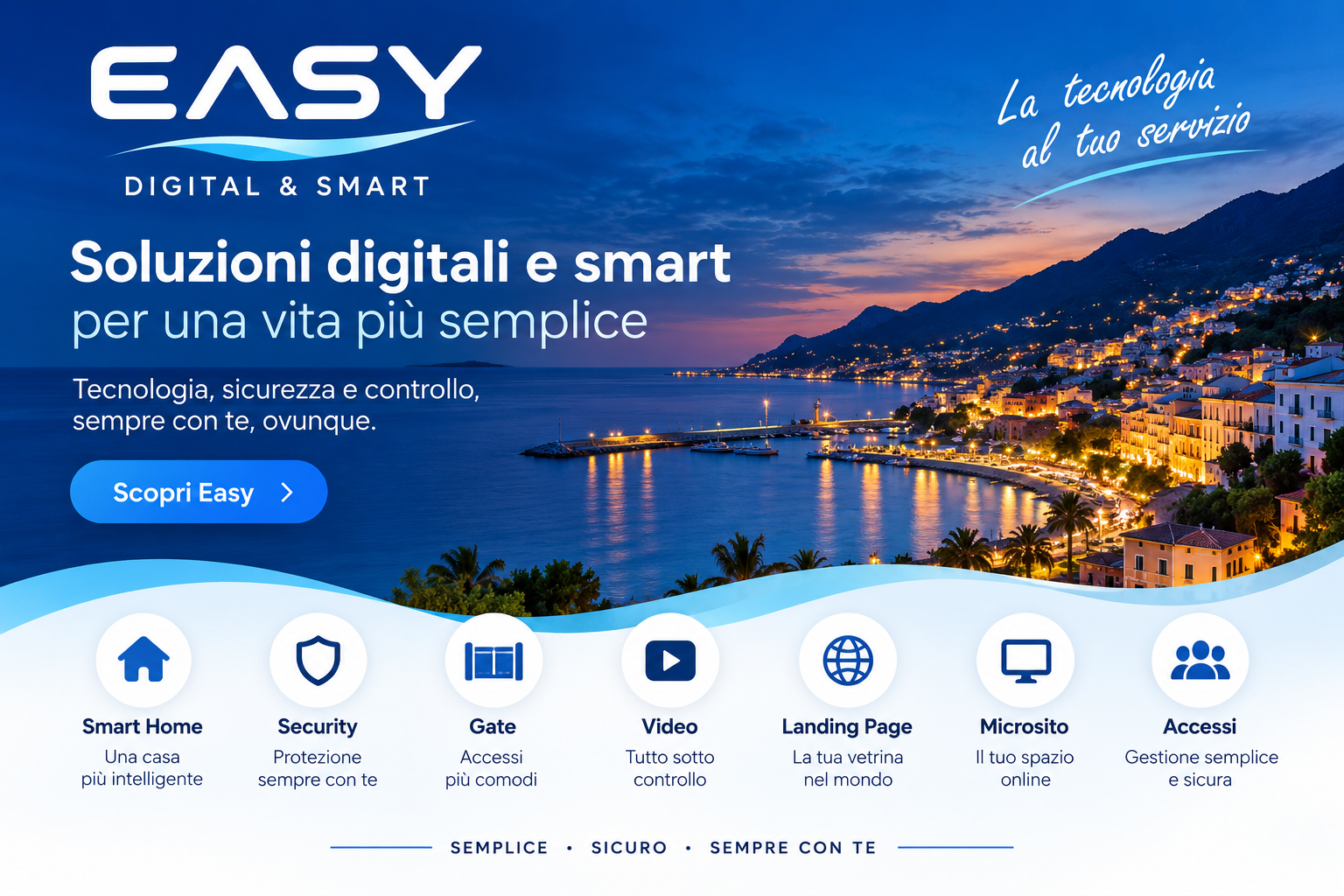 Esempio Landing Page Easy