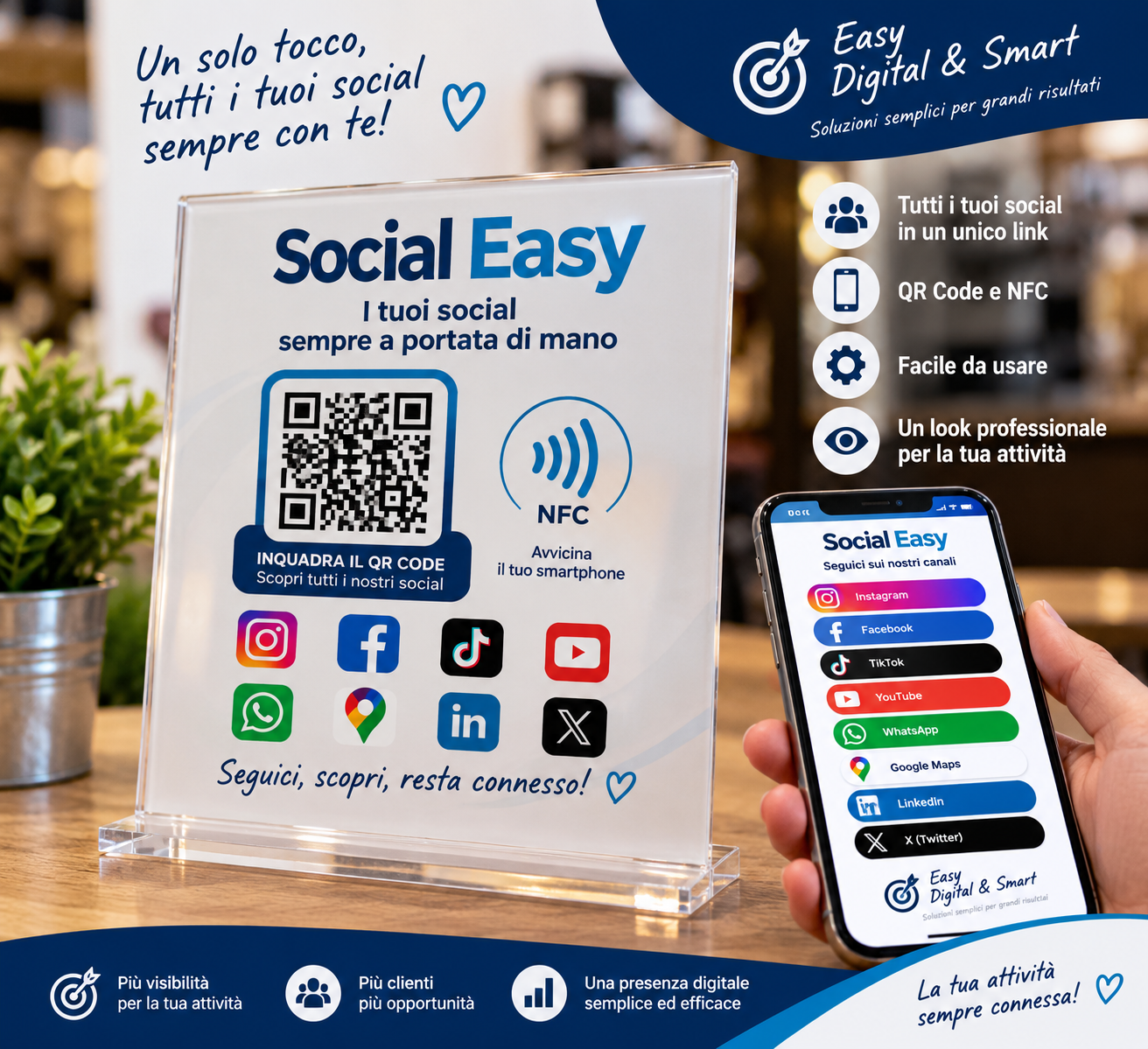 Esempio Social Easy
