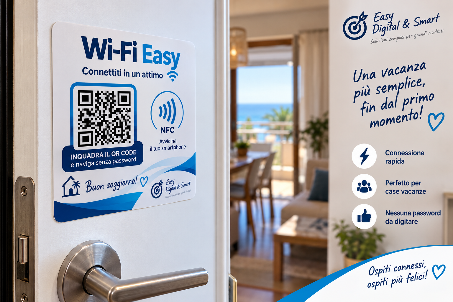 Esempio Wi-Fi Easy per casa vacanze